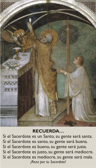 *SPANISH* Prayer for Priests Prayer Card